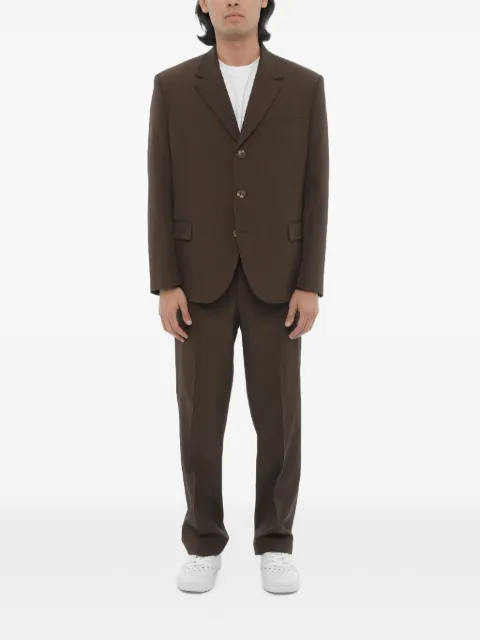 Neil Barrett slim-fit single-breasted suit Brown MY55073AY009211N
