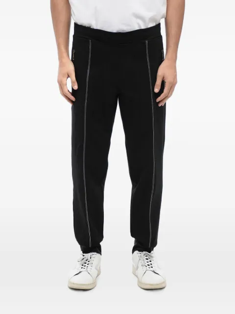 Neil Barrett tape-detail track pants Black MY71095LY541002N