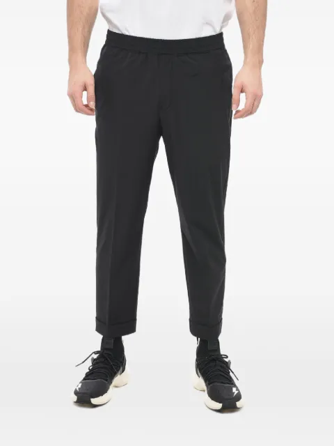 Neil Barrett elastic-waistband pocket trousers Black PBPA635YHC00301