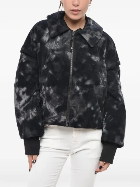 Yohji Yamamoto zip-up jacket Black IW7788BLACKMULTCO