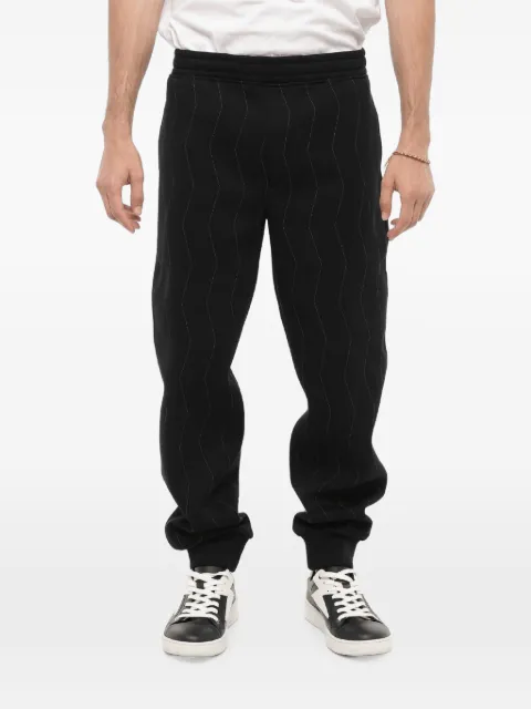Neil Barrett loose-fit track pants Black NBV7JP071AV513D057