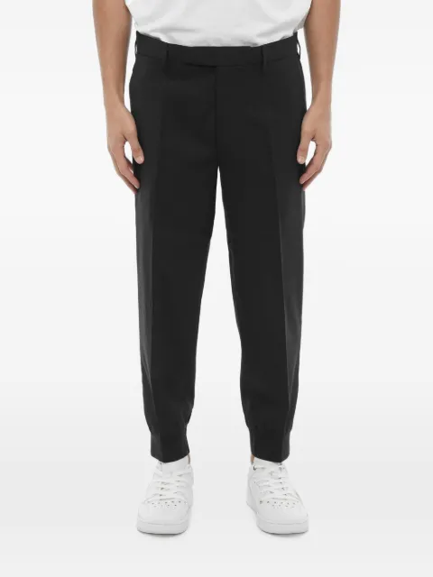 Neil Barrett cuffed-hem tailored trousers Blue MY30078LY000402N