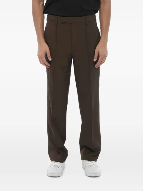 Neil Barrett straight-leg trousers Brown MY30159AY009211N