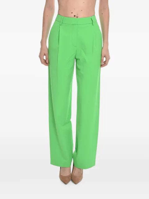 SAMSOE SAMSOE Paola pleated trousers Green F22300152