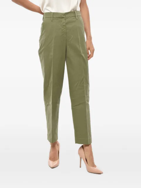 True Royal hight-waisted trousers Green T765E01011