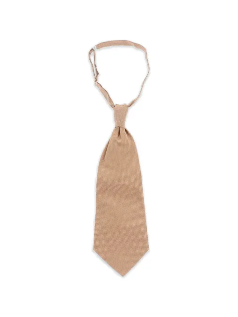 Corneliani silk ascot beige tie Neutrals 85HUG50120491036