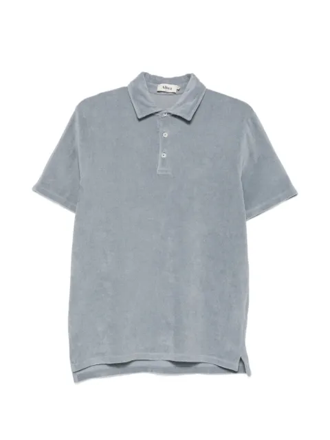 Altea Smith terry-cloth polo shirt Blue 2655150