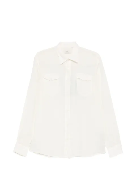 Altea Dallas flap-pocket shirt White 2654005