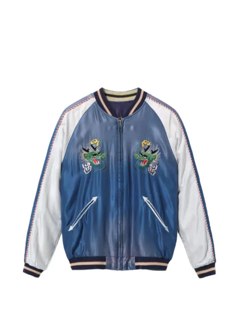 Tailor Toyo Souvenir bomber jacket Blue TT15907
