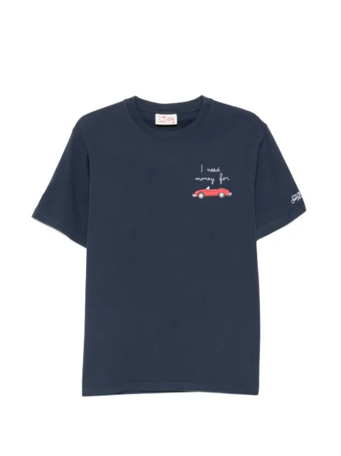 MC2 Saint Barth Portofino graphic-print T-shirt Blue POT0001