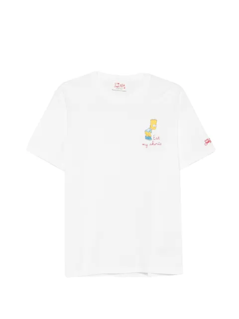 MC2 Saint Barth x The Simpsons Portofino graphic-print T-shirt White POT0001