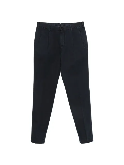 Incotex pleated trousers Blue ZX541W9423A