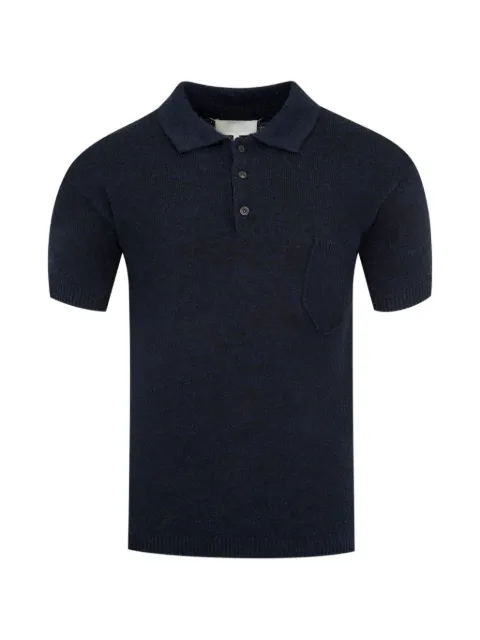 Maison Margiela short-sleeved polo shirt Blue S50GL0062M13152