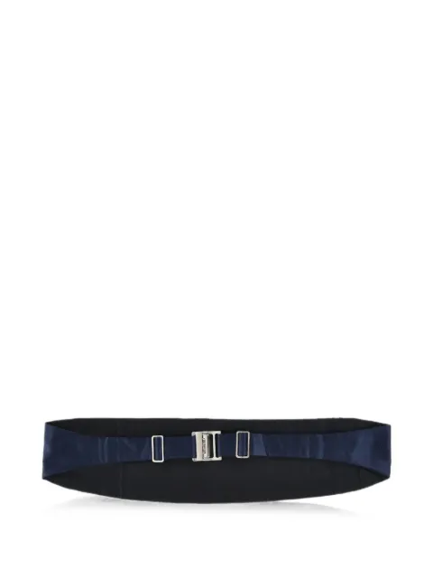 Corneliani pleated satin cummerbund Blue 91U9173120480001