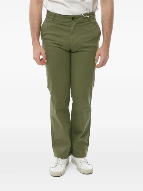 Department 5 logo-patch trousers Green UP0031TS0001K715