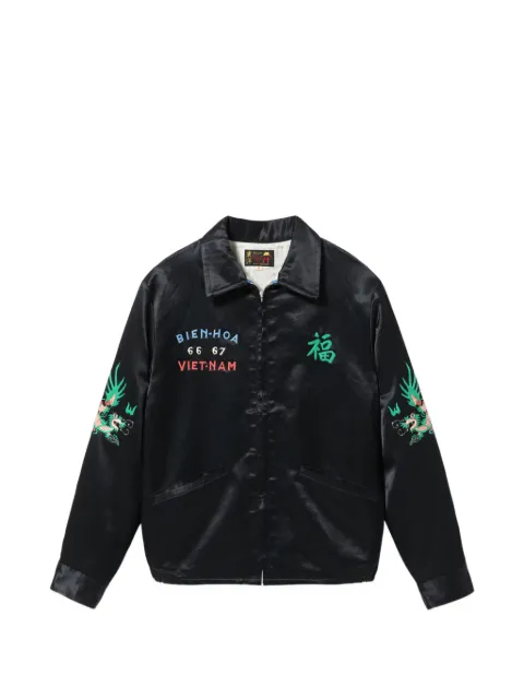 Tailor Toyo Parachute bomber jacket Black TT15891