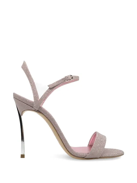 Casadei Blade glittered heeled sandals Pink 1L497P100MC2629