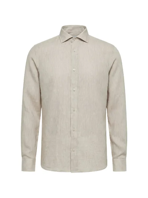 Peserico long-sleeve shirt Neutrals R56042D00152