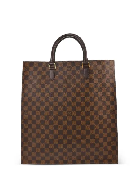 Louis Vuitton Pre-Owned 2008 Sac Plat Damier Ebene tote bag Brown 135994