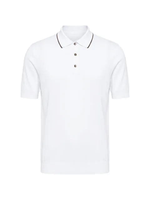 Peserico short-sleeve polo shirt White R59476F149173N