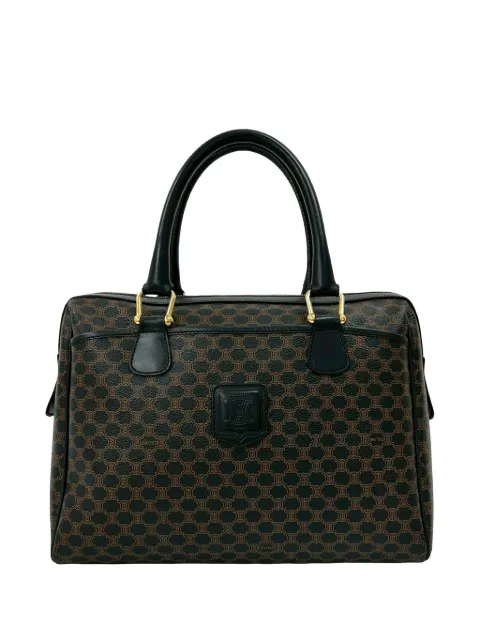 Celine Pre-Owned 1997 Macadam Coated Canvas handbag Brown 02CHS3UVJ7BX4MBR