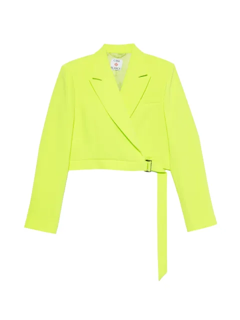 Casablanca buckled jacket Green WSS26JK49301