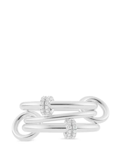 Spinelli Kilcollin Jovie diamond ring Silver G3JOVSSPV