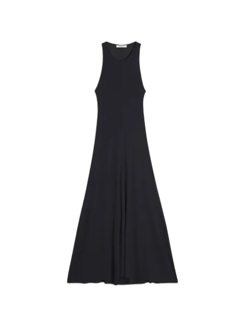 Maison Kitsuné ribbed cut-out dress Black QW01652KA0034