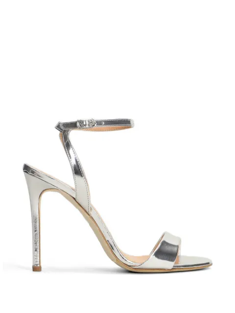 The Seller metallic ankle-strap sandals Silver SE3013