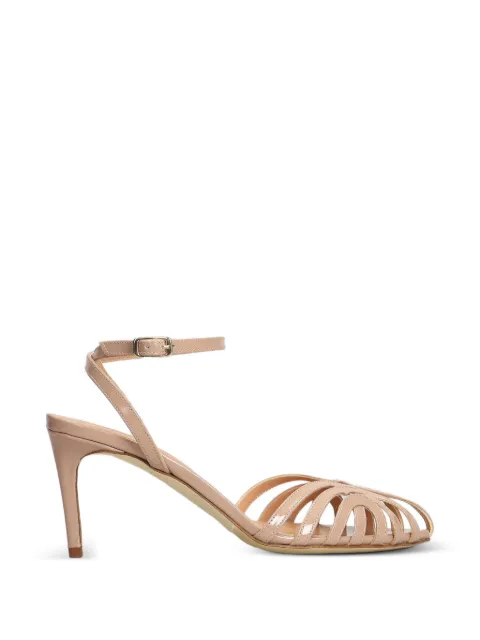 The Seller patent-finish caged sandals Pink VE101