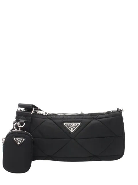 Prada Pre-Owned 2013-2026 Tessuto crossbody bag Black GKWDFE7ULKQT4NUB