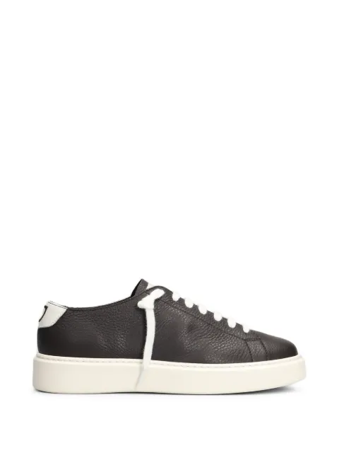 Doucal's pebbled-texture sneakers Brown DU3539ALEXPY844
