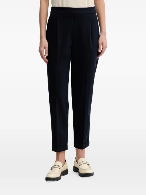 Benetton pleated roll-up trousers Blue 47CKDF0AZ