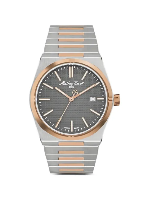 Mathey Tissot Zeus 41mm watch Silver H117RS