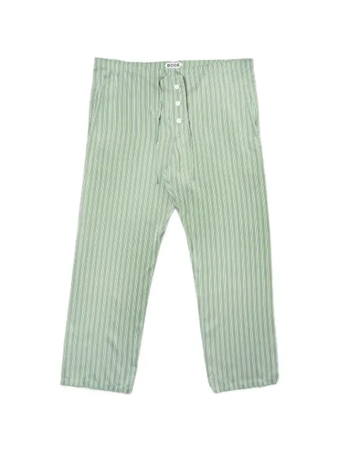 BODE Sylvan stripe-pyjamas Green MRS26BT006GREEN