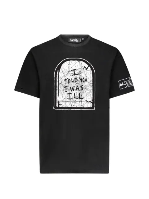 Haculla graphic-print T-shirt Black HA08BFT03