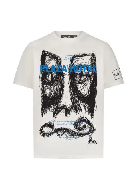 Haculla graphic-print T-shirt Neutrals HA08BFT06