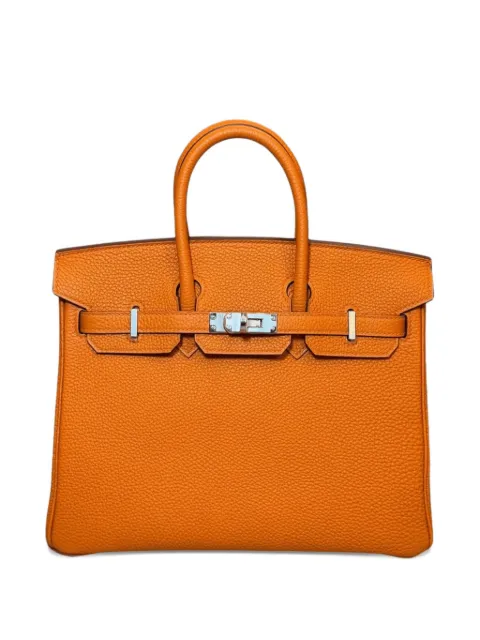 Hermès Pre-Owned 2026 Birkin 25 Togo handbag Orange BIRKIN25