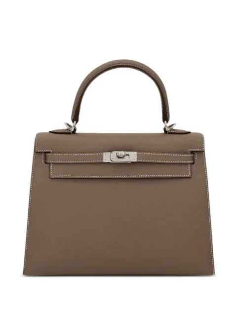 Hermès Pre-Owned 2025 Kelly Sellier 25 handbag Brown KELLYSELLIER25