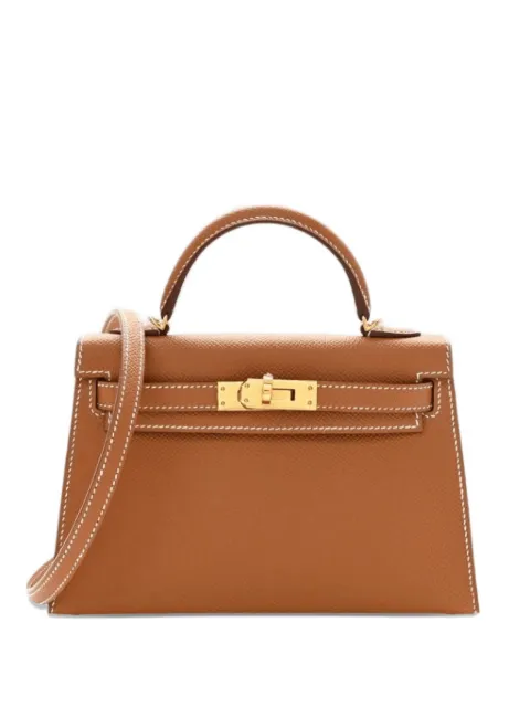 Hermès Pre-Owned 2025 Kelly Sellier handbag Neutrals MINIKELLYSELLIER20