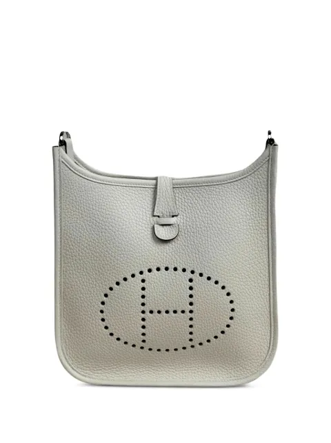 Hermès Pre-Owned 2025 Evelyne 23 Clemence shoulder bag Neutrals EVELYNE23