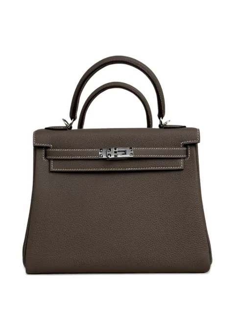 Hermès Pre-Owned 2026 Kelly Retourne handbag Brown KELLYRETOURNE25