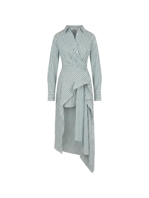 Monse Cascade shirt dress Green MS260235ATS