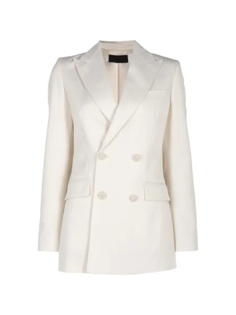 Nili Lotan Weston double-breasted blazer Neutrals 13378W243