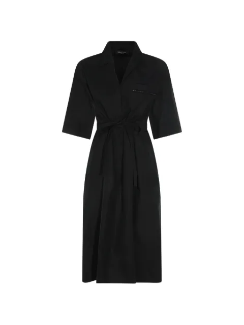 Fabiana Filippi cotton midi dress Black ABD276F617