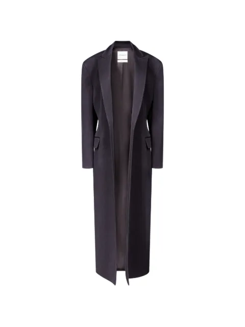 FFORME Anouk peak-lapel coat Brown FF00472WO2520