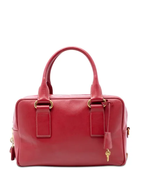 Prada Pre-Owned 2013-2025 Saffiano Lux handbag Red D5GYFNP1H44G9XY3