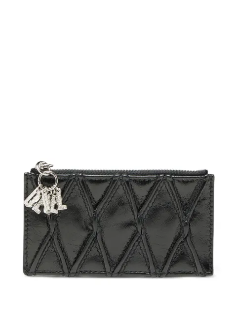 Diesel D-Charms diamond-quilted card holder Black X10841P1003