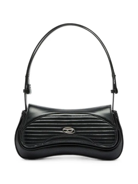 Diesel Play - clutch in perforated and quilted PU Black X10202P9021