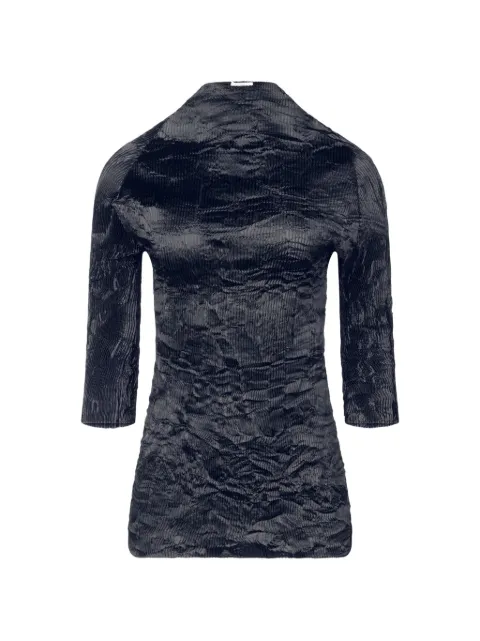 FFORME Dahlia crinkled plissé blouse Black FF00462PL2510